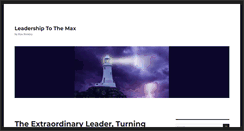 Desktop Screenshot of leadershiptothemax.com
